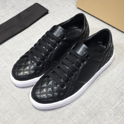 Burberry 2020 Mens Leather Sneakers - 버버리 2020 남성용 레더 스니커즈 BURS0087,Size(240 - 270).블랙