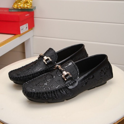 Ferragamo  2020 Mens Leather Loafer - 페라가모 2020 남성용 레더 로퍼 FGMS0220 ,Size(240 - 270).블랙