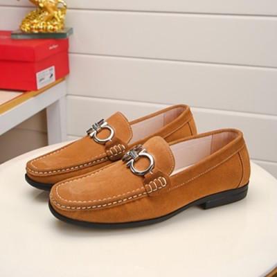 Ferragamo  2020 Mens Leather Loafer - 페라가모 2020 남성용 레더 로퍼 FGMS0223 ,Size(240 - 270).카멜