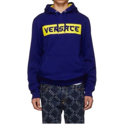 [베르사체]Versace 2019 Mens Medusa Casual Cotton HoodT - 베르사체 남성 메두사 캐쥬얼 코튼 후드티 Ver0531x.Size(s - 2xl).블루