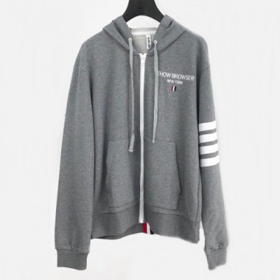 [톰브라운]Thom Browne 2020 Mens Casual Zip-up Hoodie - 톰브라운 2020 남성 캐쥬얼 집업 코튼 후디 Thom0502x.Size(m - 3xl).그레이