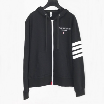 [톰브라운]Thom Browne 2020 Mens Casual Zip-up Hoodie - 톰브라운 2020 남성 캐쥬얼 집업 코튼 후디 Thom0503x.Size(m - 3xl).블랙