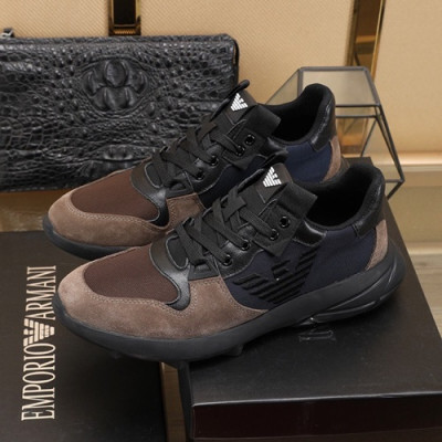 Armani 2020 Mens Sneakers - 알마니 2020 남성용 스니커즈 ARMS0178,Size (240 - 270).브라운