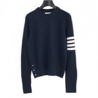 [톰브라운]Thom Browne 2020 Mens Strap Crew-neck Wool Sweaters - 톰브라운 2020 남성 스트랩 크루넥 울 스웨터 Thom0534x.Size(s - xl).네이비