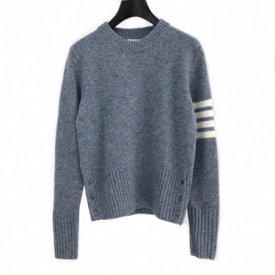 [톰브라운]Thom Browne 2020 Mens Strap Crew-neck Wool Sweaters - 톰브라운 2020 남성 스트랩 크루넥 울 스웨터 Thom0536x.Size(s - xl).그레이