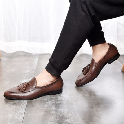 Gucci 2020 Mens Leather Loafer - 구찌 2020 남성용 레더 로퍼 GUCS0826,Size(240 - 270).브라운