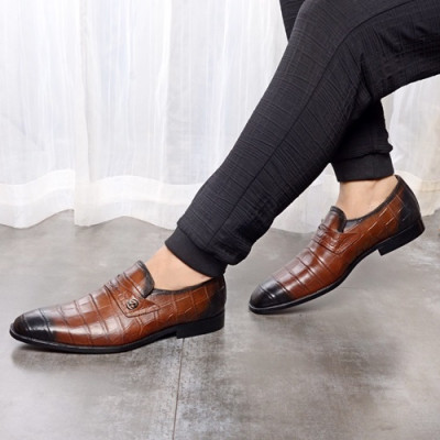 Gucci 2020 Mens Leather Loafer - 구찌 2020 남성용 레더 로퍼 GUCS0834,Size(240 - 270).브라운