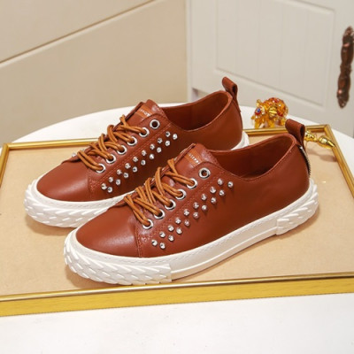 Giuseppe Zanoti 2020 Mens Leather Sneakers - 쥬세페자노티 2020 남성용 레더 스니커즈 GZS0061,Size(240 - 270).브라운