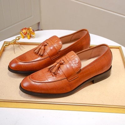 Gucci 2020 Mens Leather Loafer - 구찌 2020 남성용 레더 로퍼 GUCS0882,Size(240 - 270).브라운