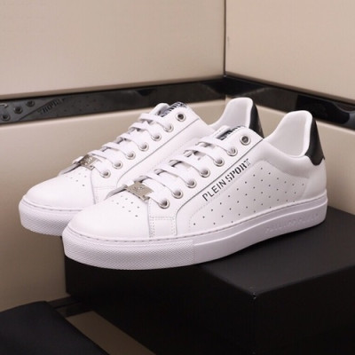 Philipp plein 2020 Mens Leather Sneakers  - 필립플레인 2020 남성용 레더 스니커즈 PPS0203,Size(240 - 270).화이트