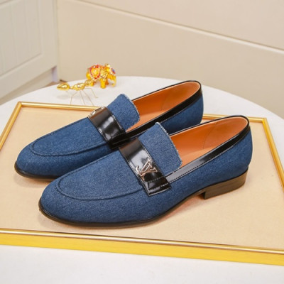 Louis Vuitton 2020 Mens Denim Loafer - 루이비통 2020 남성용 데님 로퍼 LOUS0838,Size(240 - 270).블루