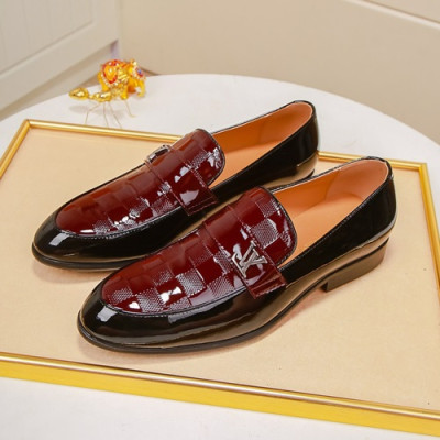 Louis Vuitton 2020 Mens Leather Loafer - 루이비통 2020 남성용 레더 로퍼 LOUS0839,Size(240 - 270).와인