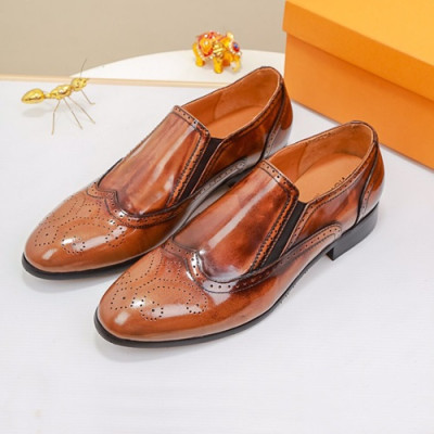 Louis Vuitton 2020 Mens Leather Loafer - 루이비통 2020 남성용 레더 로퍼 LOUS0847,Size(240 - 270).브라운