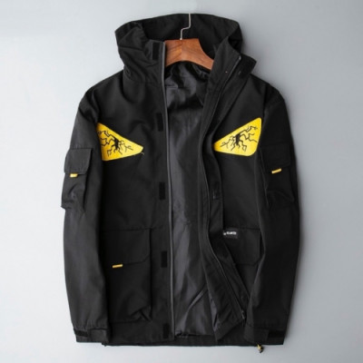 [펜디]Fendi 2020 Mens Eyes Fail Casual Jackets - 펜디 2020 남성 몬스터 캐쥬얼 자켓 Fen0588x.Size(m - 3xl).블랙