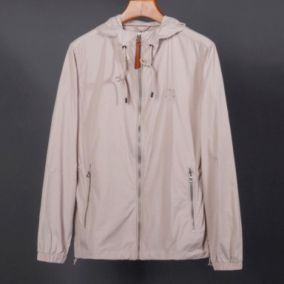 [로에베]Loewe 2020 Mens Logo Casual Windproof Jackets - 로에베 2020 남성 로고 캐쥬얼 방풍 자켓 Loe0192x.Size(m - 2xl).베이지