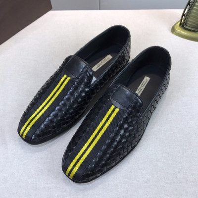 Bottega Veneta  2020 Mens Leather Loafer - 보테가베네타 2020 남성용 레더 로퍼 BVS0117 ,Size(240 - 270).블랙