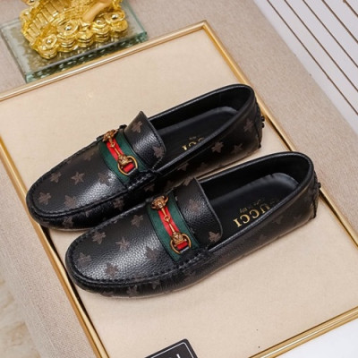 Gucci 2020 Mens Leather Loafer - 구찌 2020 남성용 레더 로퍼 GUCS0937,Size(240 - 270).블랙