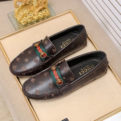 Gucci 2020 Mens Leather Loafer - 구찌 2020 남성용 레더 로퍼 GUCS0938,Size(240 - 270).브라운