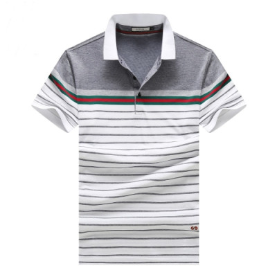 [구찌]Gucci 2020 Mens Logo Cotton Short Sleeved Polo Tshirts - 구찌 2020 남성 로고 코튼 폴로 반팔티 Guc02340x.Size(m - 3xl).화이트