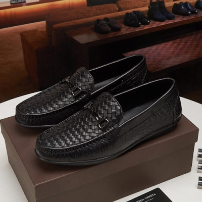 Bottega Veneta  2020 Mens Leather Loafer - 보테가베네타 2020 남성용 레더 로퍼 BVS0119,Size(240 - 270).블랙