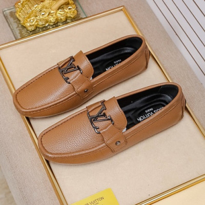 Louis Vuitton 2020 Mens Leather Loafer - 루이비통 2020 남성용 레더 로퍼 LOUS0889,Size(240 - 270).브라운