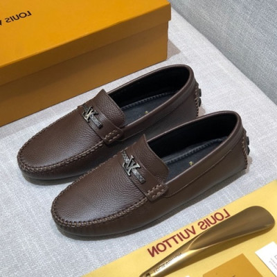 Louis Vuitton 2020 Mens Leather Loafer - 루이비통 2020 남성용 레더 로퍼 LOUS0903,Size(240 - 270).브라운