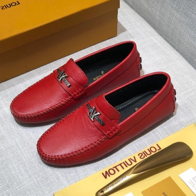 Louis Vuitton 2020 Mens Leather Loafer - 루이비통 2020 남성용 레더 로퍼 LOUS0905,Size(240 - 270).레드