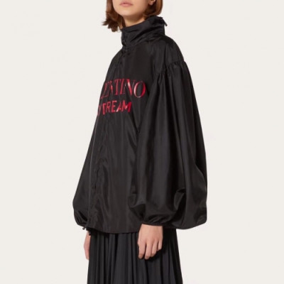 Valentino 2020 Mm/Wm Mordern Casual Windproof Jackets - 발렌티노 2020 남자 모던 캐쥬얼 방풍 자켓 Val0355x.Size(s - l).블랙