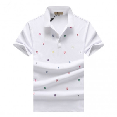 [버버리]Burberry 2020 Mens Logo Cotton Polo Short Sleeved Tshirts - 버버리 2020 남성 로고 코튼 폴로 반팔티 Bur02278x.Size(m - 3xl).화이트