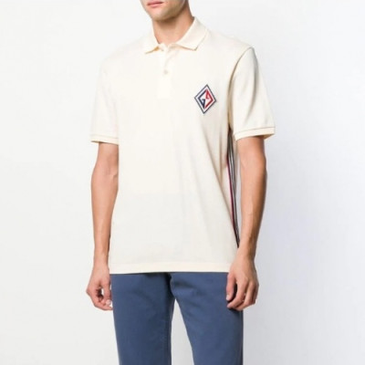 [매장판]Gucci 2020 Mens Logo Cotton Short Sleeved Polo Tshirts - 구찌 2020 남성 로고 코튼 폴로 반팔티 Guc02351x.Size(s - 2xl).화이트