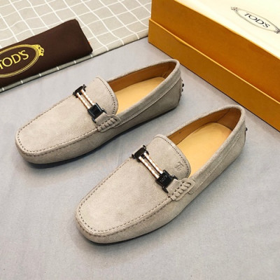 Tod's 2020 Mens Leather Loafer - 토즈 2020 남성용 레더 로퍼 TODS0074.Size(240 - 270).그레이