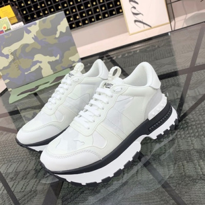 Valentino  2020 Ladies Leather Running Shoes - 발렌티노 2020  여성용 레더 런닝슈즈 VTS0184,Size(225-245),화이트