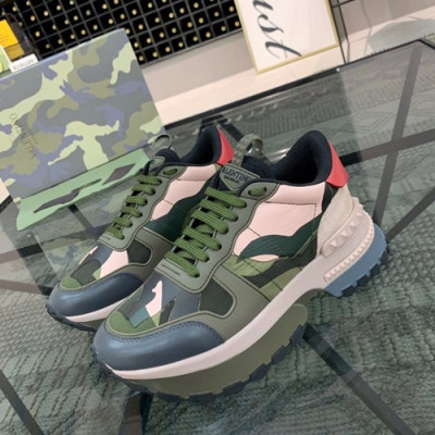 Valentino  2020 Ladies Leather Running Shoes - 발렌티노 2020  여성용 레더 런닝슈즈 VTS0189,Size(225-245),카키