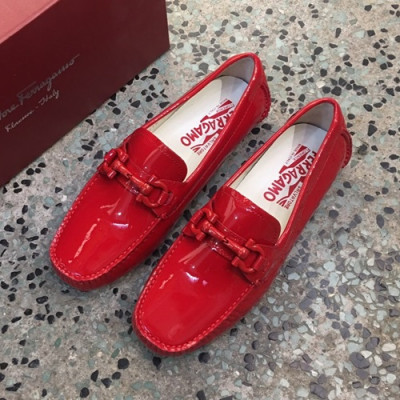 Ferragamo  2020 Ladies Leather Loafer - 페라가모 2020 여성용 레더 로퍼 FGMS0357 ,Size(225 - 245).레드