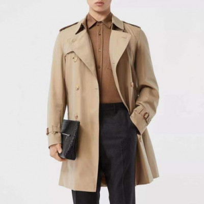 [버버리]Burberry 2020 Mens Vintage Cotton Trench Coats - 버버리 2020 남성 빈티지 코튼 트렌치 코트 Bur02345x.Size(s - 3xl).베이지