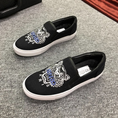 Kenzo 2020 Mm / Wm Slip On - 겐조 2020 남여공용 슬립온,KENS0040,Size(225-270),블랙