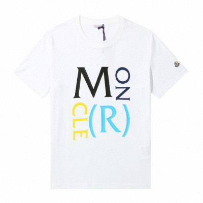 [매장판]Moncler 2020 Mens Logo Cotton Short Sleeved Tshirts - 몽클레어 2020 남성 로고 코튼 반팔티 Moc01567x.Size(s - l).화이트