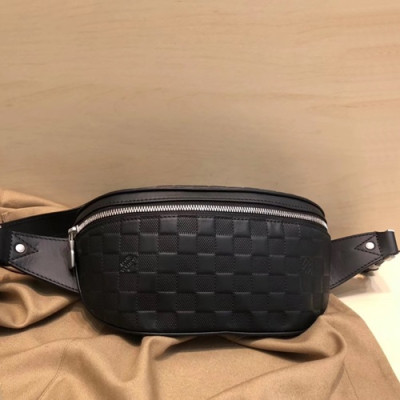 Louis Vuitton 2020 Leather Bumbag Hip Sack,26cm - 루이비통 2020 남여공용 레더 범백 힙색, N40298,LOUB1952,26cm,블랙