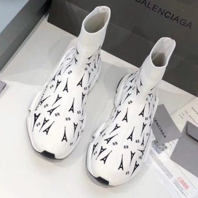 Balenciaga 2020 Mm / Wm Speed Runner - 발렌시아가 2020 남여공용 스피드러너 BALS0153,Size(220 - 275),화이트