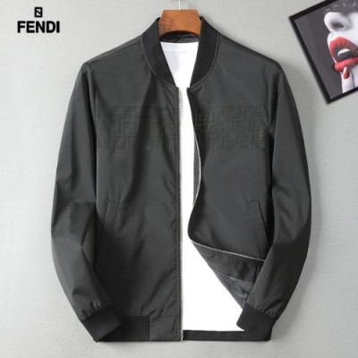 [펜디]Fendi 2020 Mens Eyes Fail Casual Jackets - 펜디 2020 남성 몬스터 캐쥬얼 양면 자켓 Fen0649x.Size(m - 5xl).블랙