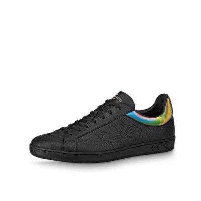 Louis Vuitton 2020 Mens Leather Sneakers - 루이비통 2020 남성용 레더 스니커즈 LOUS1036,Size(240 - 275).블랙