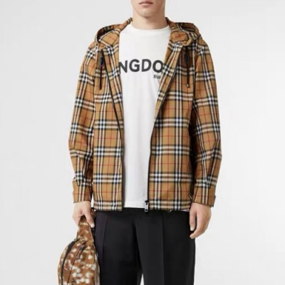 [버버리]Burberry 2020 Mens Classic Casual Jackets - 버버리 2020 남성 클래식 캐쥬얼 자켓 Bur02441x.Size(s - l).브라운