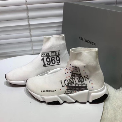 Balenciaga 2020 Mm / Wm Speed Runner - 발렌시아가 2020 남여공용 스피드러너 BALS0164,Size(220 - 275),화이트