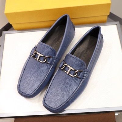 Tod's 2020 Mens Leather Loafer - 토즈 2020 남성용 레더 로퍼 TODS0097.Size(240 - 270).네이비