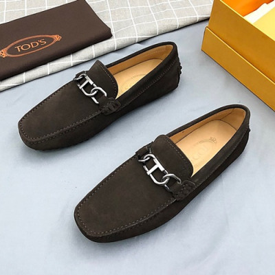 Tod's 2020 Mens Leather Loafer - 토즈 2020 남성용 레더 로퍼 TODS0103.Size(240 - 270).브라운