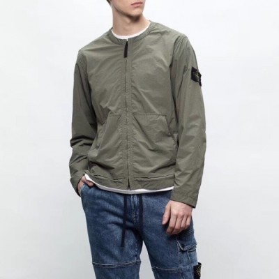 [매장판]Stone Island 2020 Mens Basic Casual Jackets - 스톤아일랜드 2020 남성 베이직 캐쥬얼 자켓 Sto0138x.Size(s - 2xl).카키