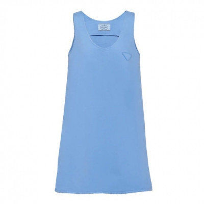 Prada Womens Basic Sleeveless shirts - 프라다 여성 베이직 로고 코튼 나시 Pra1024x