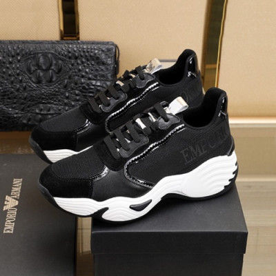 Armani 2020 Mens Sneakers  - 알마니 2020 남성용 스니커즈 ARMS0316,Size(240 - 270).블랙