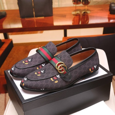 Gucci 2020 Mens Loafer - 구찌 2020 남성용 로퍼 GUCS01082,Size(240 - 270).다크그레이