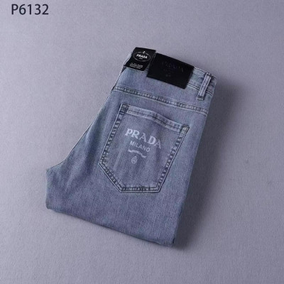 [프라다]Prada 2023 Mens Casual Classic Denim Jeans - 프라다 2023 남성 캐쥬얼 클래식 청바지 PRA02469x.Size(29 - 40).블루